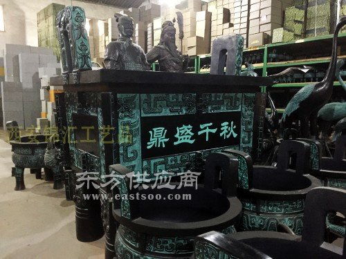 仿古何尊 青銅器工藝品廠 定制青銅尊擺件圖片